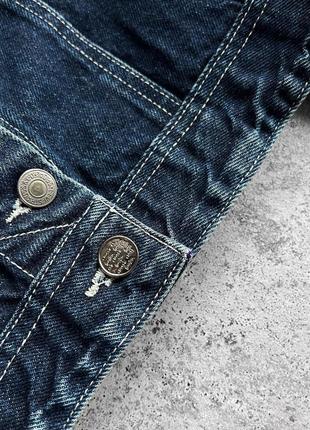 Levi’s rare vintage women’s 60s blue denim jacket pockets logo женская, винтажная джинсовка, джинсовая куртка10 фото