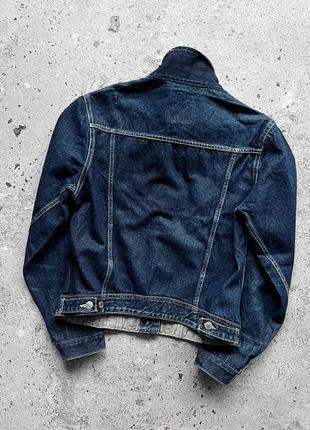 Levi’s rare vintage women’s 60s blue denim jacket pockets logo женская, винтажная джинсовка, джинсовая куртка3 фото