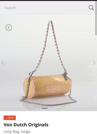 Женская сумка клатч von dutch mini original с цепочкой5 фото
