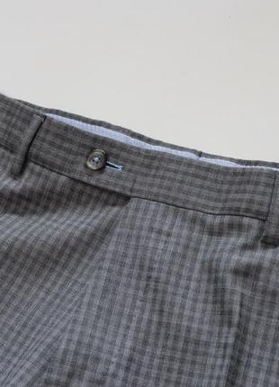 Оригінальні вовняні штани (брюки) в клітинку від tommy hilfiger3 фото