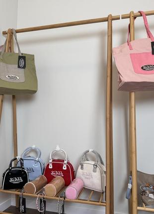 Женская сумка клатч von dutch mini original с цепочкой8 фото