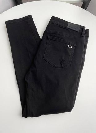 Женские джинсы armani exchange cropped skinny оригинал3 фото