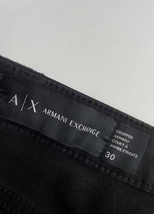 Женские джинсы armani exchange cropped skinny оригинал5 фото