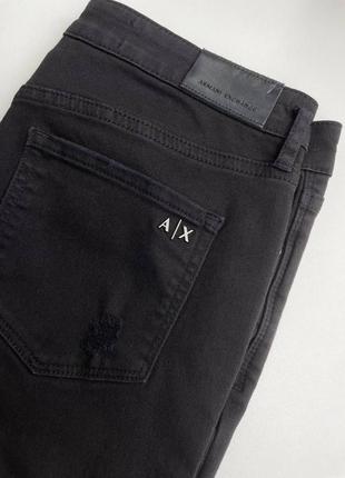 Женские джинсы armani exchange cropped skinny оригинал7 фото