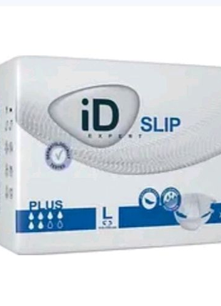 Підгузки для дорослих id slip 30 шт розмір l