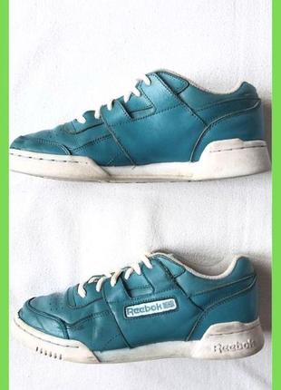 Кросівки шкіра унісекс reebok оригінал, 25 см р.eur 37.5 us6 фабрична прошивка