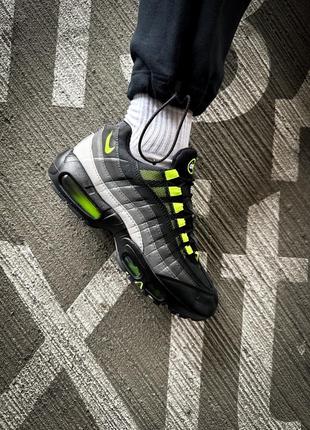 Nike air max 95 "black grey neon"