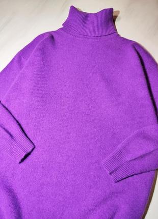 Trendy 💜насыщенный светло фиолетовый гольф

20% ангора, 70% шерсть5 фото