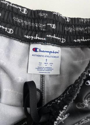 Жіночі монограмні спортивні штани champion з лампасами оригінал4 фото