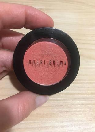 Bobbi brown pot rouge for lips and cheeks calypso coral кремові рум'яна та помада для губ