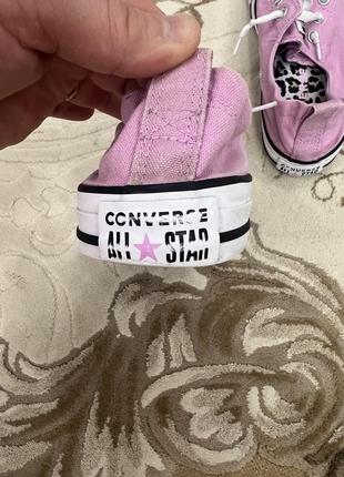 Кеди конверс converse рожеві2 фото