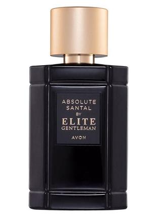 Туалетная вода absolute santal by elite gentleman для него, 50 мл avon