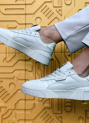 🔥жіночі кросівки puma cali beige