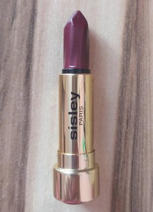 Увлажняющая стойкая фитопомада sisley hydrating long lasting lipstick l24 prune тестер