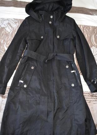 Dkny крутой тренч плащ котон с 4
