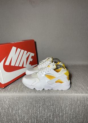 Кожаные оригинальные кроссовки nike air huarache