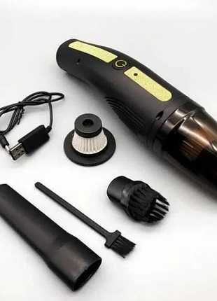 Автомобільний пилосос car vacuum cleaner hy05 на акумуляторі