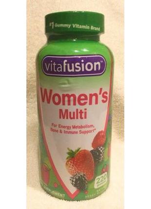 Вітаміни vitafusion women’s multivitamin 220 таблеток