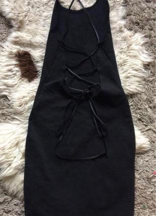 Сукня зі шнуровкою ззаді1 фото