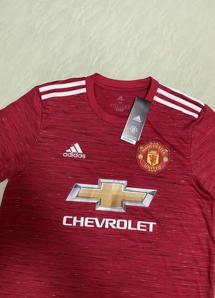 Футбольная футболка adidas manchester united mu2 фото