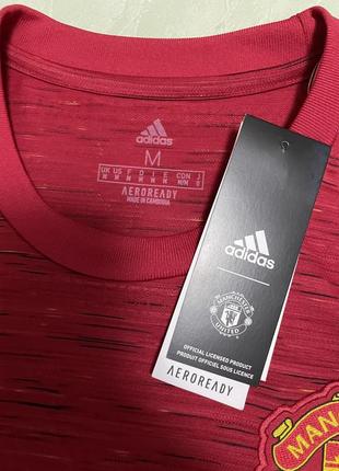 Футбольная футболка adidas manchester united mu5 фото