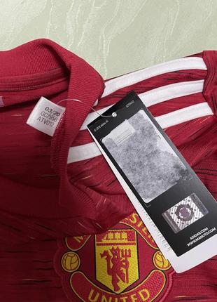 Футбольная футболка adidas manchester united mu4 фото