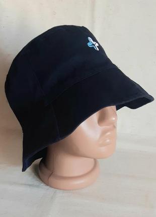 Панама темно-синяя джинсовая размер 56-58