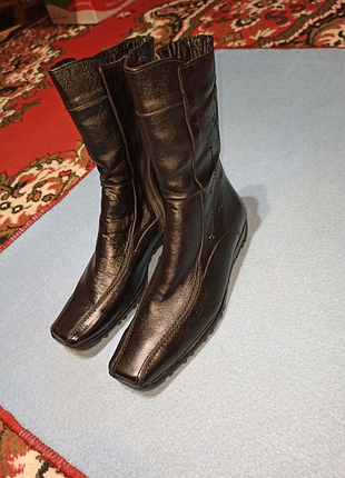 Полусапоги жіночі, шкіра