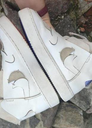 Кожаные кроссовки nike vandalised4 фото