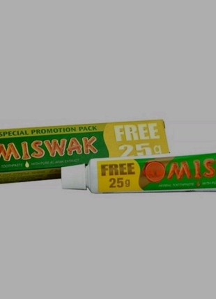 Місвак miswak зубна паста 75мл оае1 фото