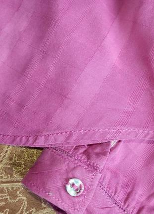 Рубашка блуза розовая esprit р.46-48,м,uk128 фото