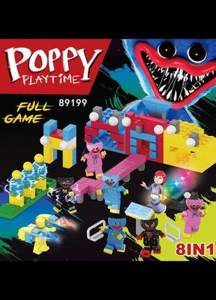 Конструктор lego poppy playtime хагі вагі 8в1. 308 деталей 8 фігу