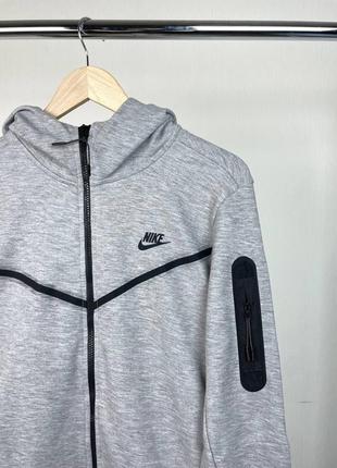 Мужская кофта nike tech fleece, premium качества, стильная и очень удобная на каждый день2 фото