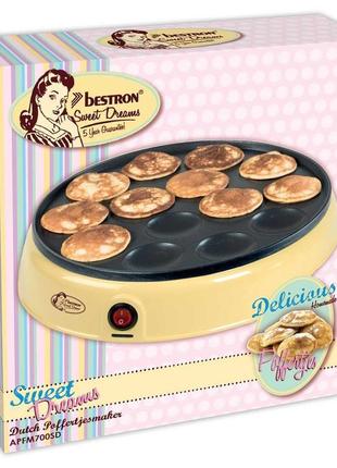 Апарат для випічки bestron poffertjes maker