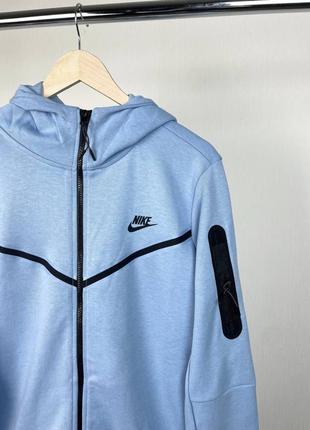 Мужская кофта nike tech fleece, premium качества, стильная и очень удобная на каждый день2 фото