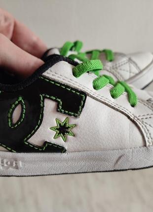 Кеды, кроссовки, мокасины dc shoes оригинал 24 р , 16 см внутри6 фото