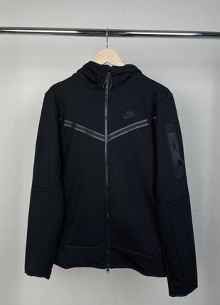 Мужская кофта nike tech fleece, premium качества, стильная и очень удобная на каждый день1 фото