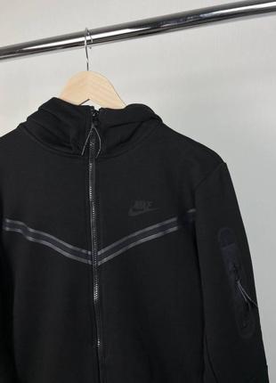 Мужская кофта nike tech fleece, premium качества, стильная и очень удобная на каждый день2 фото