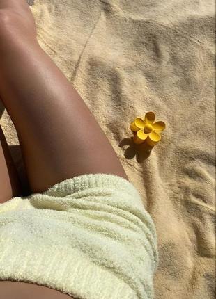 Крабик для волос заколка зажим крабик резинка бантик бант крабік краб