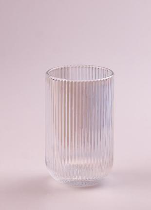 Набір склянок 6 шт., 🥃 великі склянки 400 мл rainbow