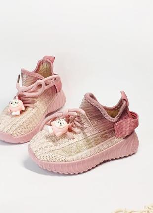 Дитячі текстильні літні ізі кросівки для дівчинки