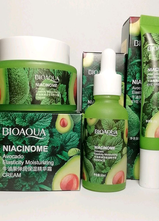 Набір bioaqvaс маслом авокадо, вітамінами та екстрактом авокадо.2 фото