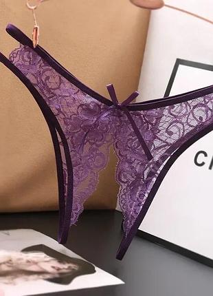 Трусики с открытым доступом, сексуальные трусики