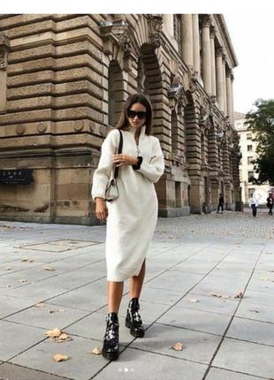 Дуже гарна тепла  сукня h&m