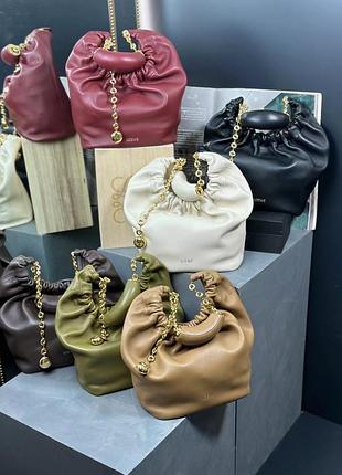 Сумка loewe сумка шкіряна жіноча брендова сумка лоев