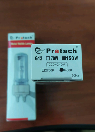 Лампа ceramic metal 150w 6400k g12