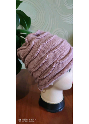 Шапка, роза,