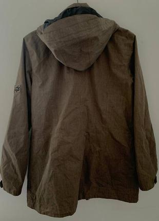 Jack wolfskin куртка texapore коричнева вчоловіча розмір м3 фото