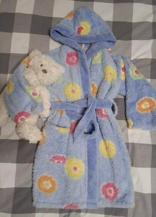 Халат теплий плюш