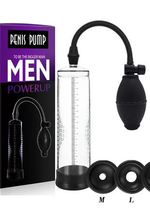 Вакуумная помпа для члена solid penis pump насос для увеличения пениса